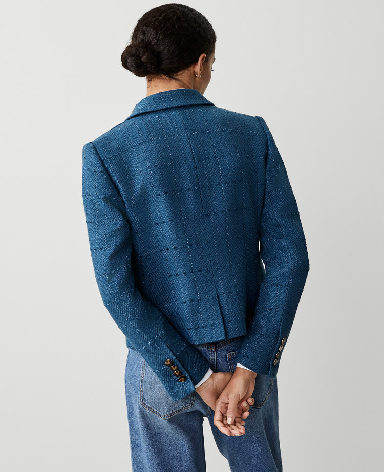 The Petite Newbury Blazer in Tweed