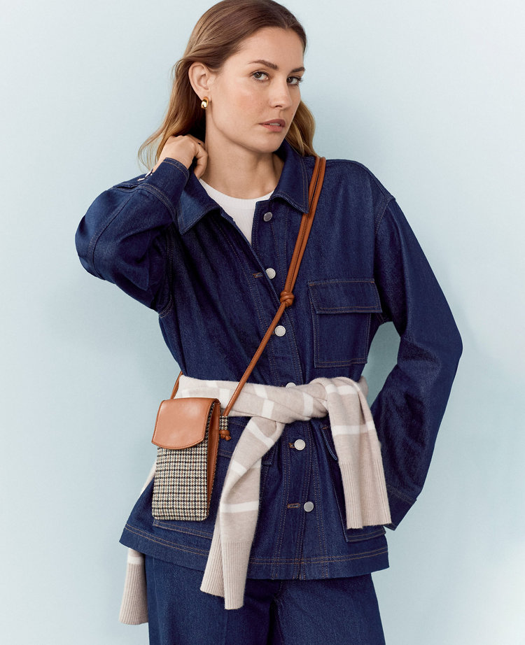 Petite Weekend Collection Denim Carpenter Jacket