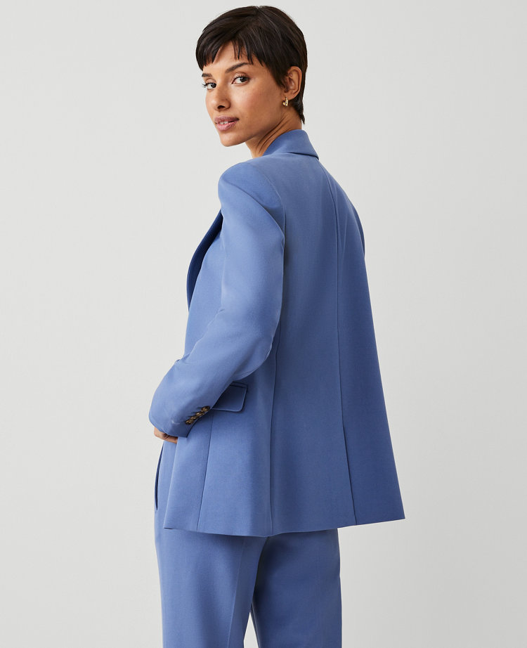 The Two Button Blazer in Seasonless Stretch
