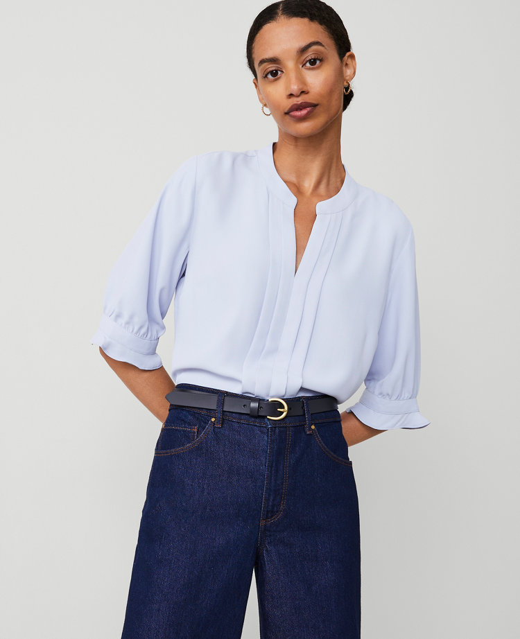 Anela Dot Blouse White main image 0