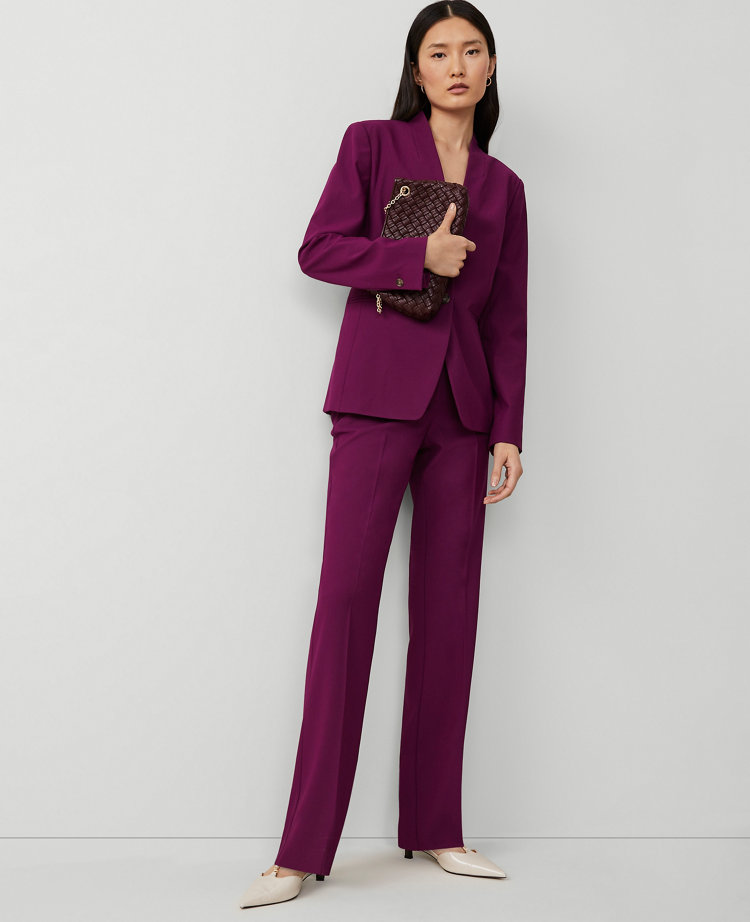 Ann Taylor The Petite High Rise Skinny Trouser Pant Bi-Stretch