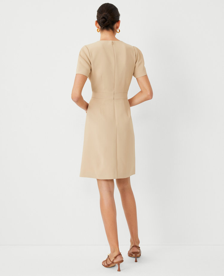 All in favor crepe dress sale