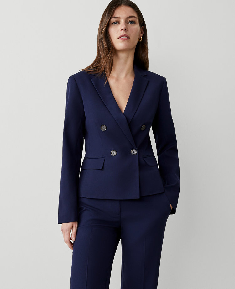 Ann Taylor The Tailored Blazer In Navy