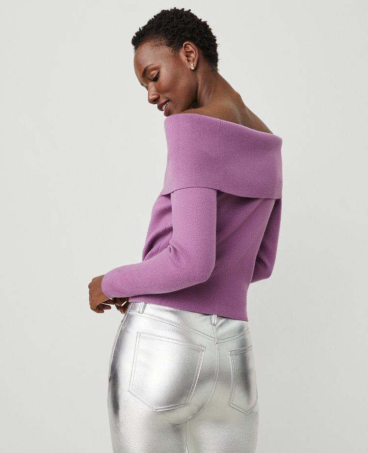 Off-The-Shoulder Sweater carousel Product Image 3