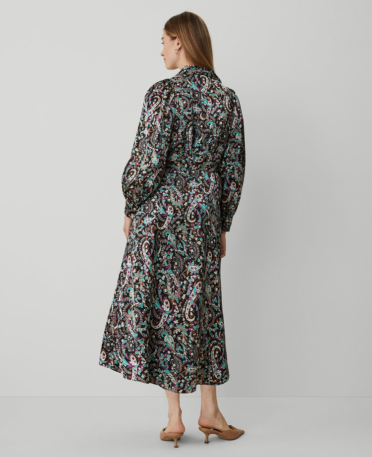 Floral Belted Shirtdress