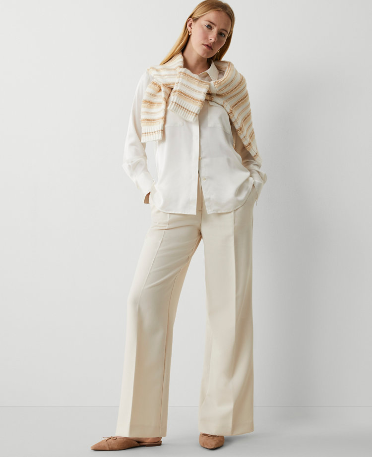 The Pleated Wide Leg Pant