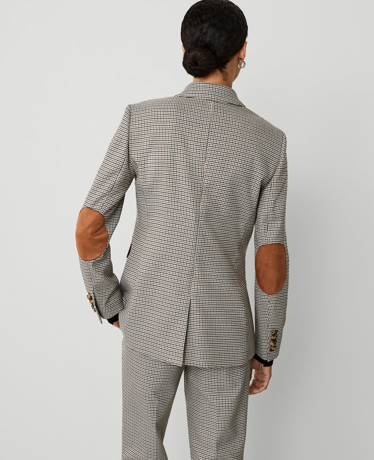 The Petite Greenwich Blazer in Houndstooth