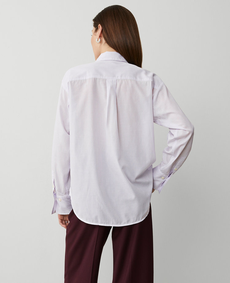 Stripe Oversize Shirt