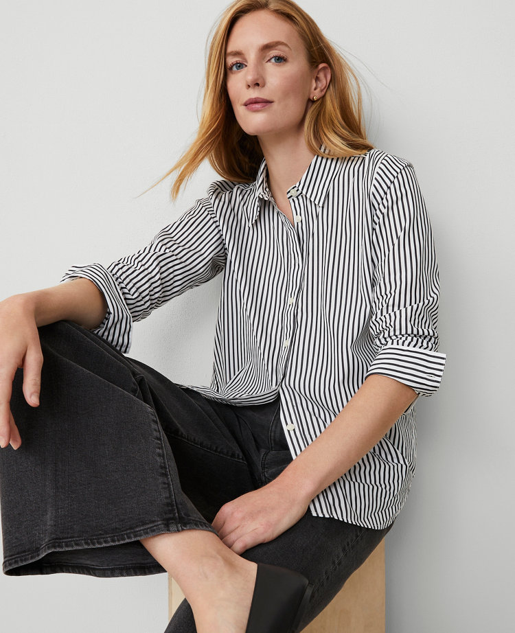 Stripe Relaxed Perfect Shirt