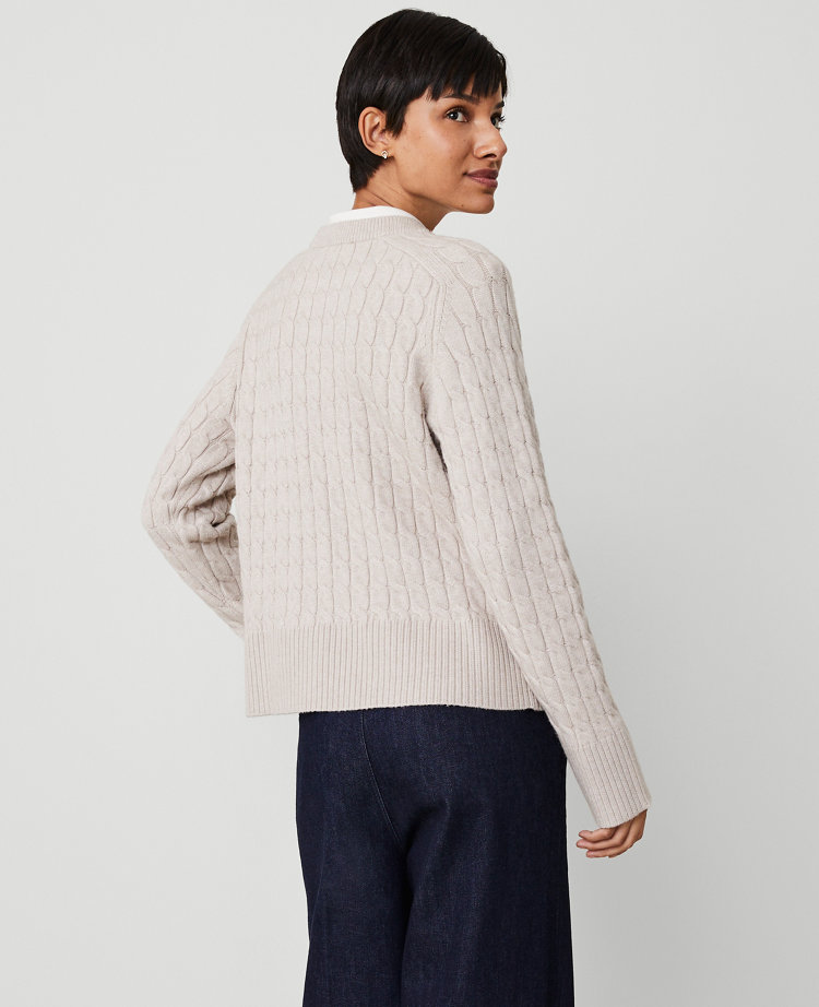 Petite Cable Sweater