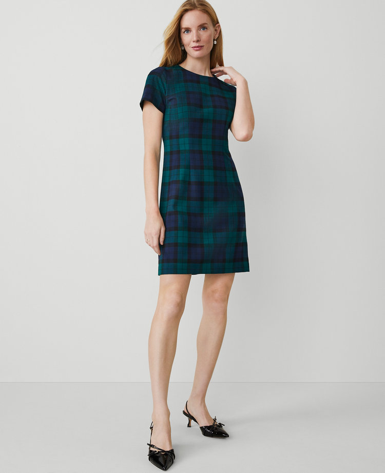 Tartan Shift Dress