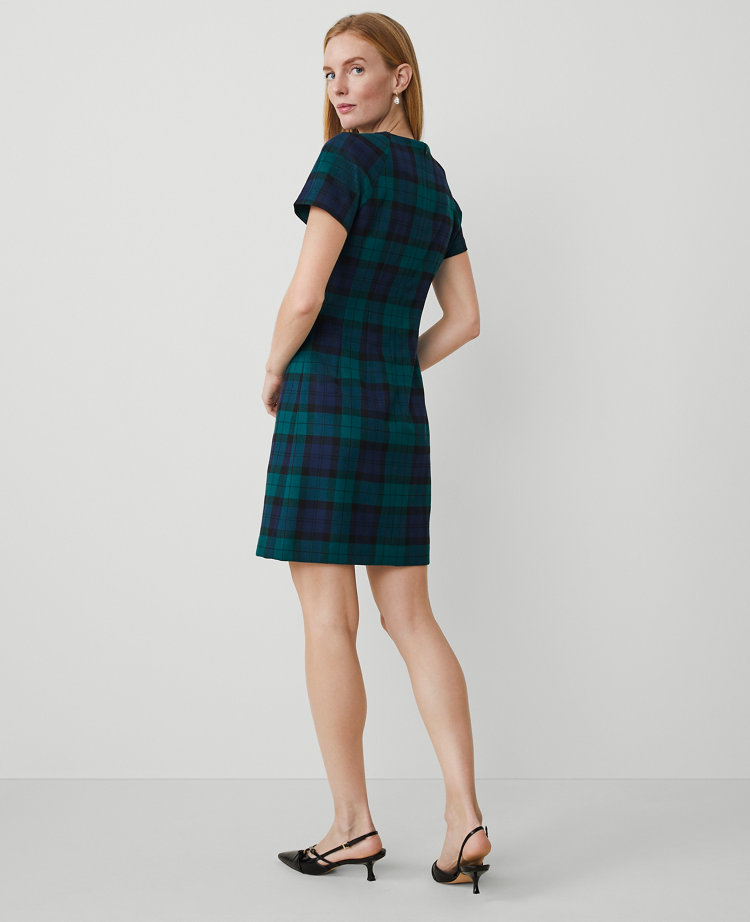 Tartan Shift Dress