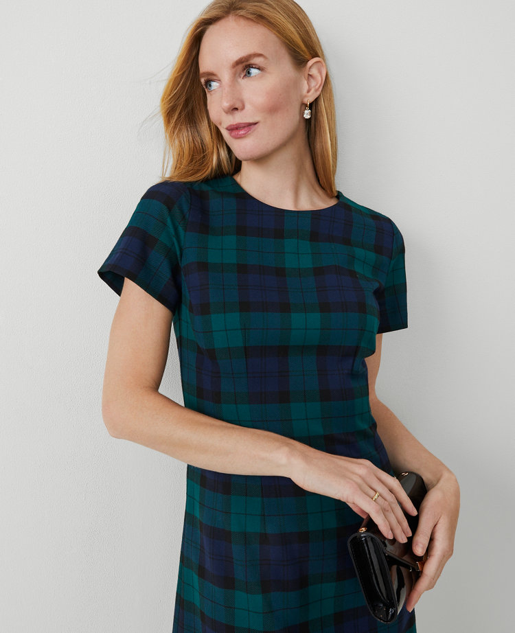 Tartan Shift Dress