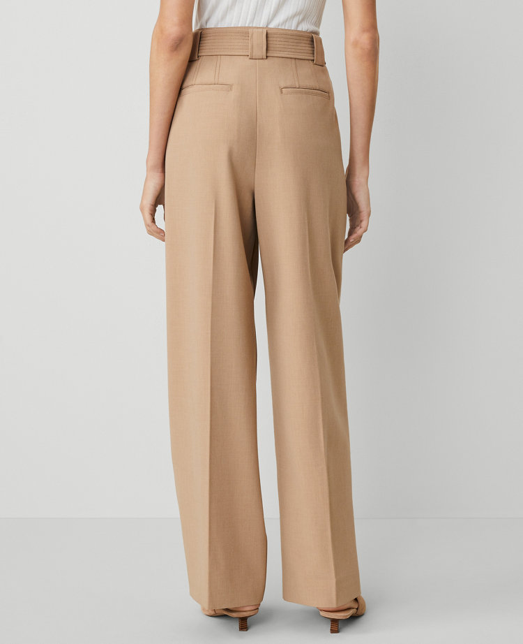 The Belted Straight-Leg Pant