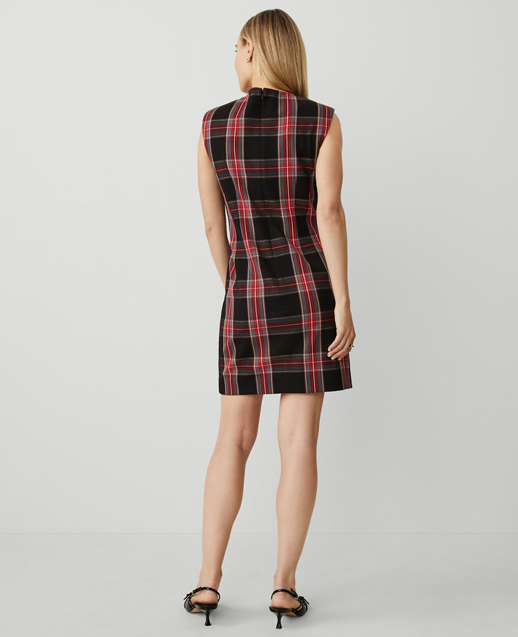 Plaid Shift Dress