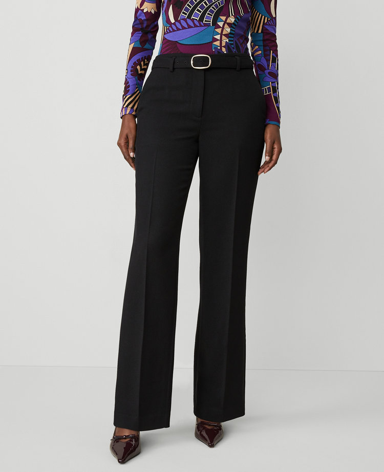 Petite Belted Boot Pant - Curvy Fit