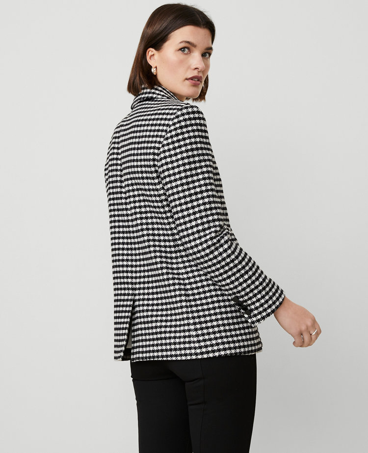 The Checked Relaxed Double Breasted Blazer