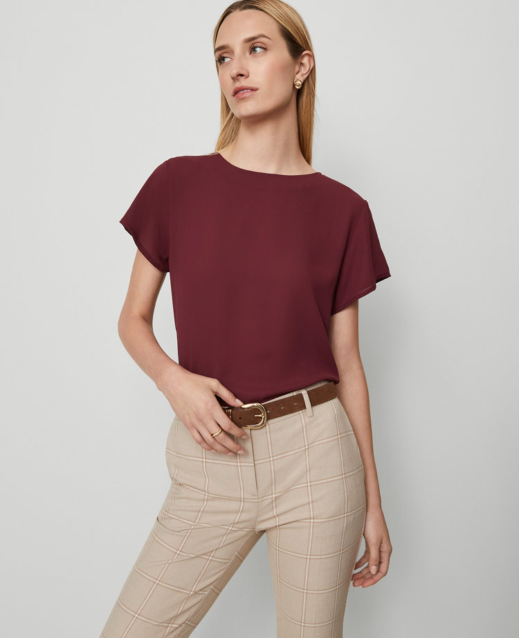Mixed Media Crew Neck Tee