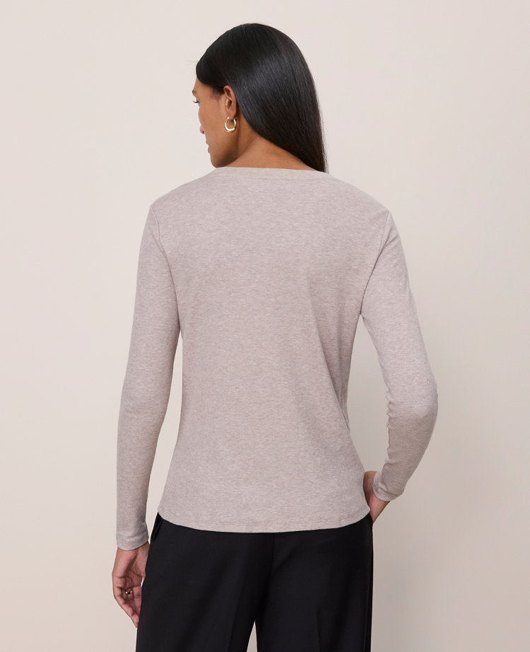Long Sleeve Crew Neck Top