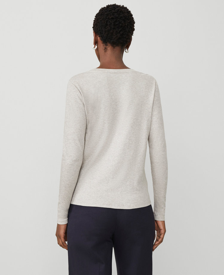 Long Sleeve Crew Neck Top