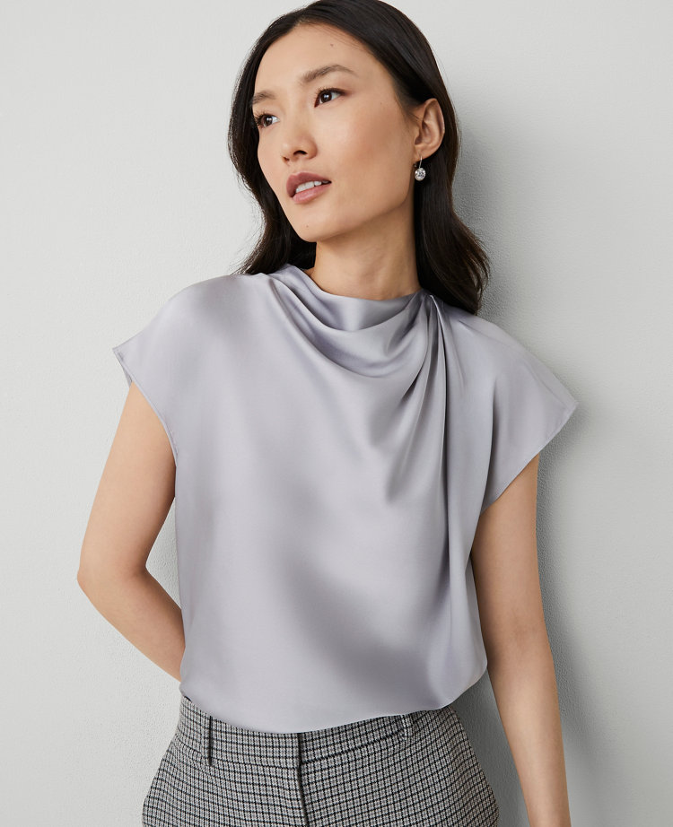 Cowl Neck Popover carousel Product Image 1
