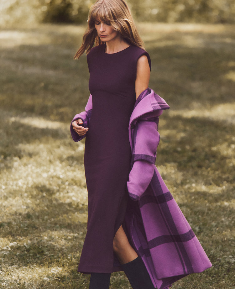 Petite purple dresses hotsell