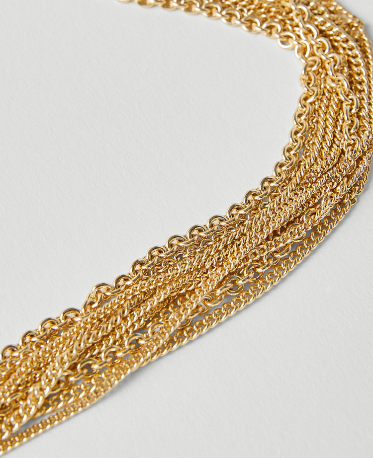 Multi Chain Toggle Necklace