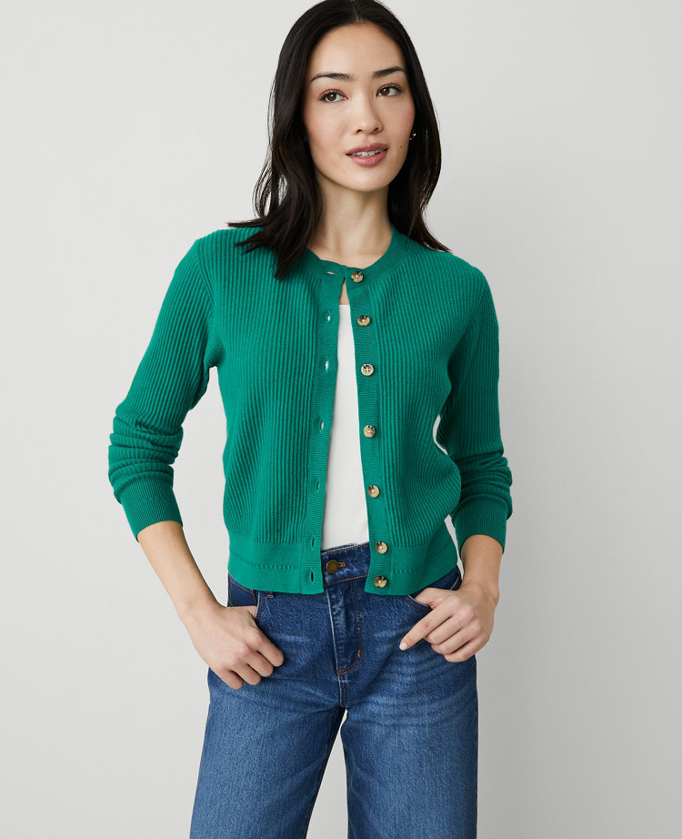 Textured Stitch Ann Cardigan