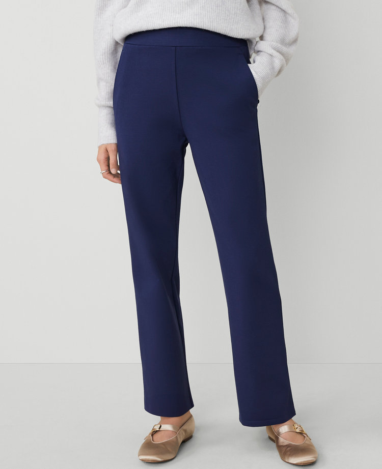 Petite Weekend Collection Ponte Pull On Pant