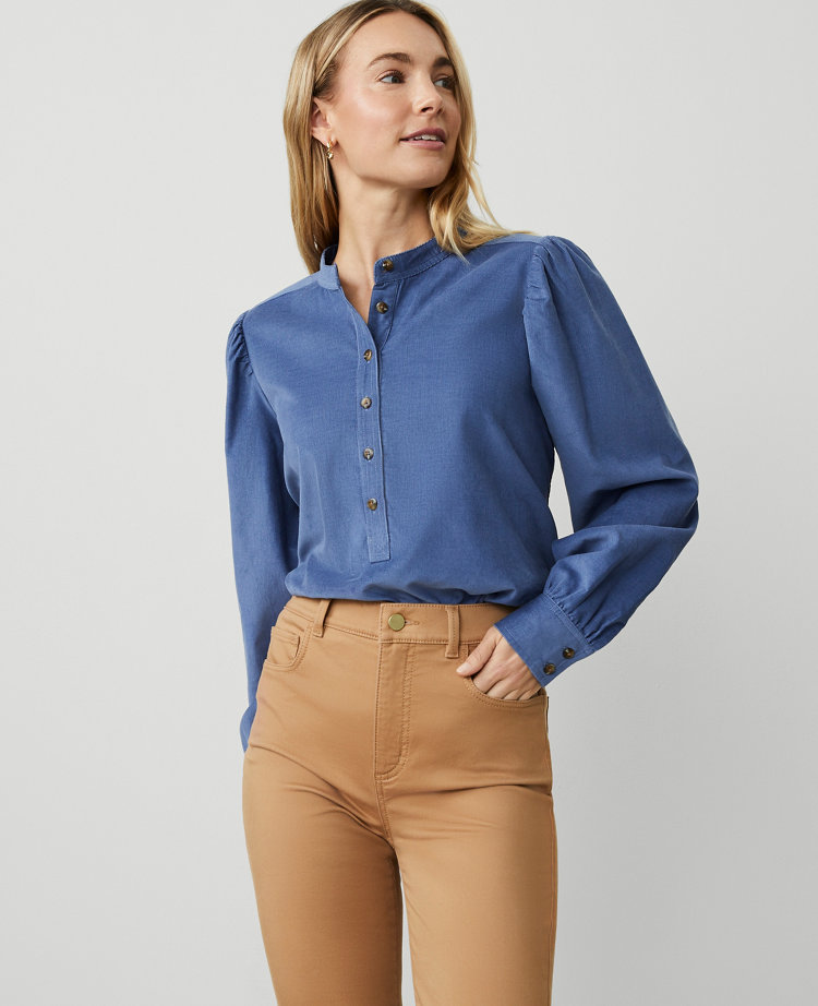 Petite Puff Sleeve Popover