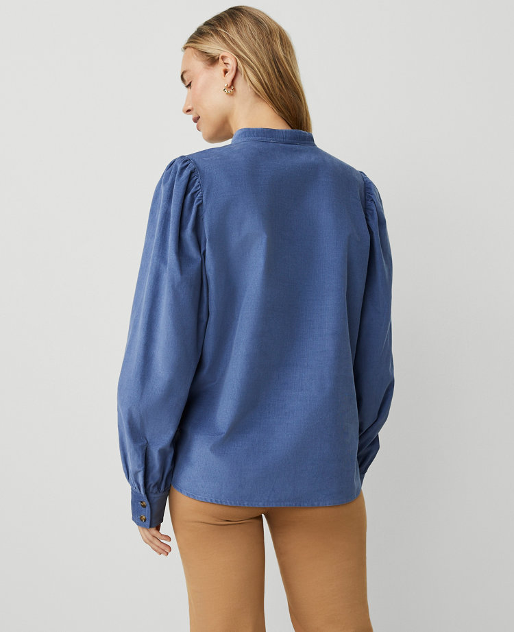 Petite Puff Sleeve Popover