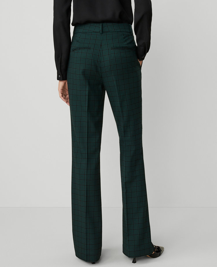 The Petite Plaid Trouser