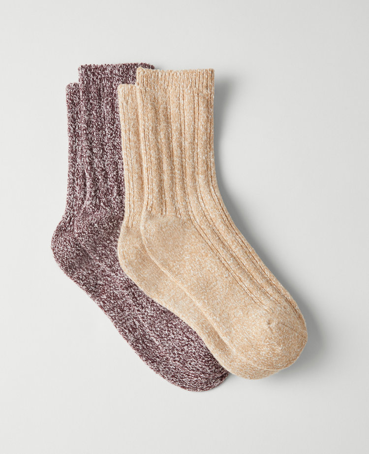 Marled Crew Sock Set