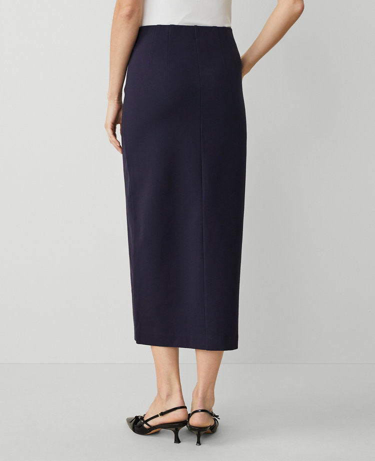 Ponte Pocket Maxi Skirt