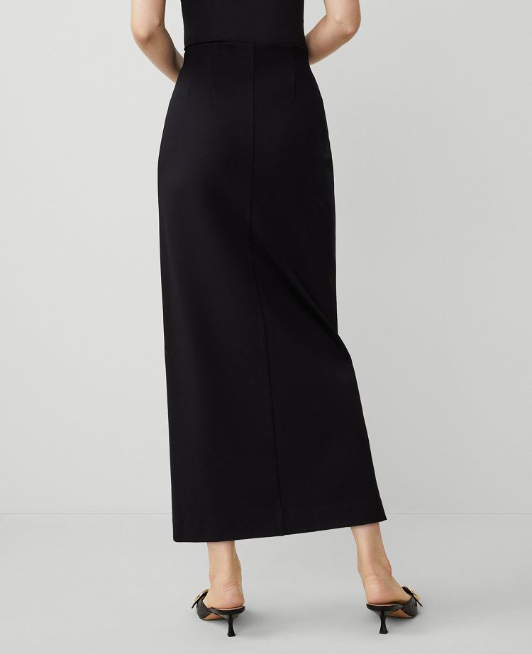 Ponte Pocket Maxi Skirt carousel Product Image 3