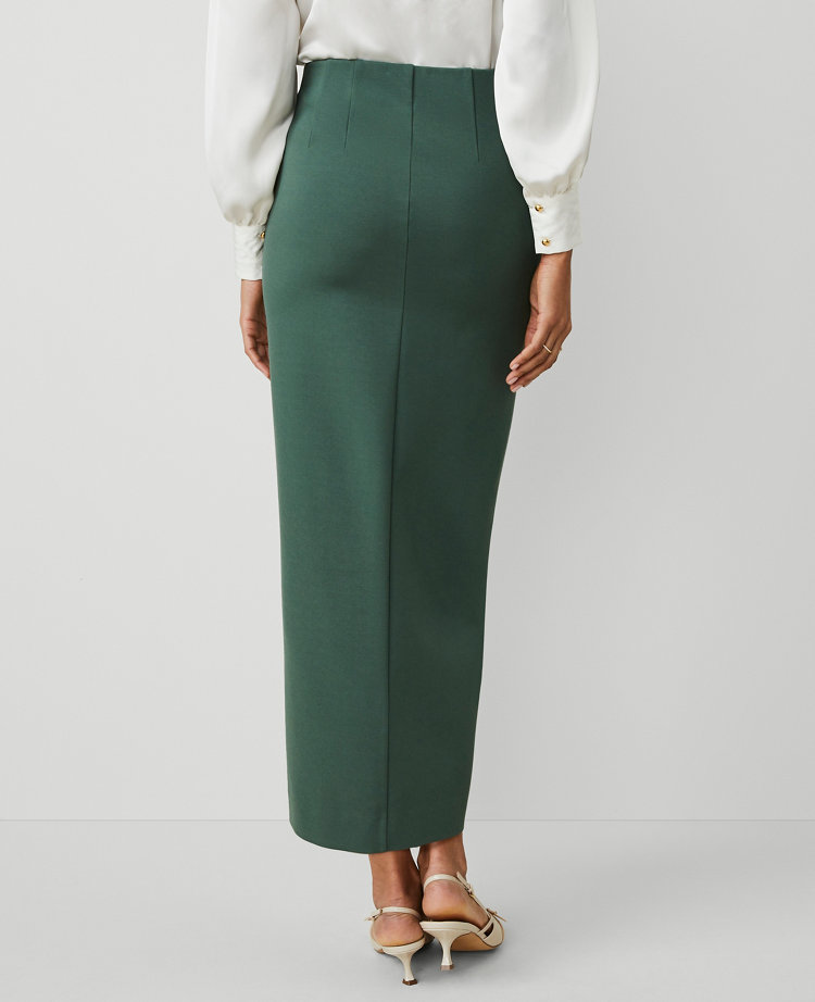 Ponte Pocket Maxi Skirt