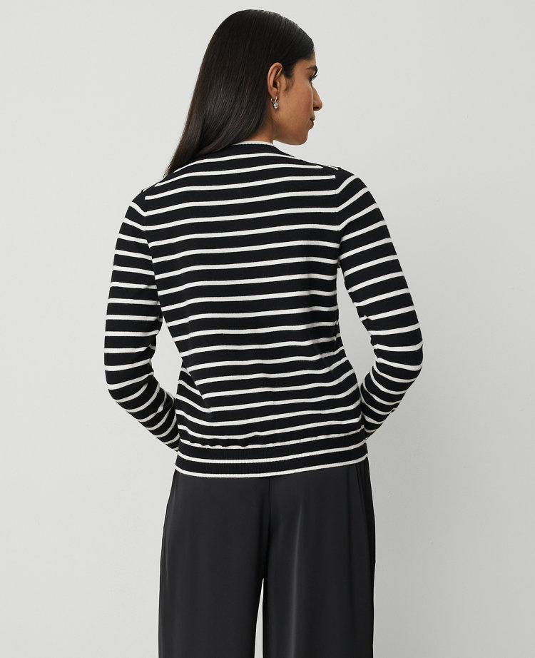 Stripe Ann Cardigan