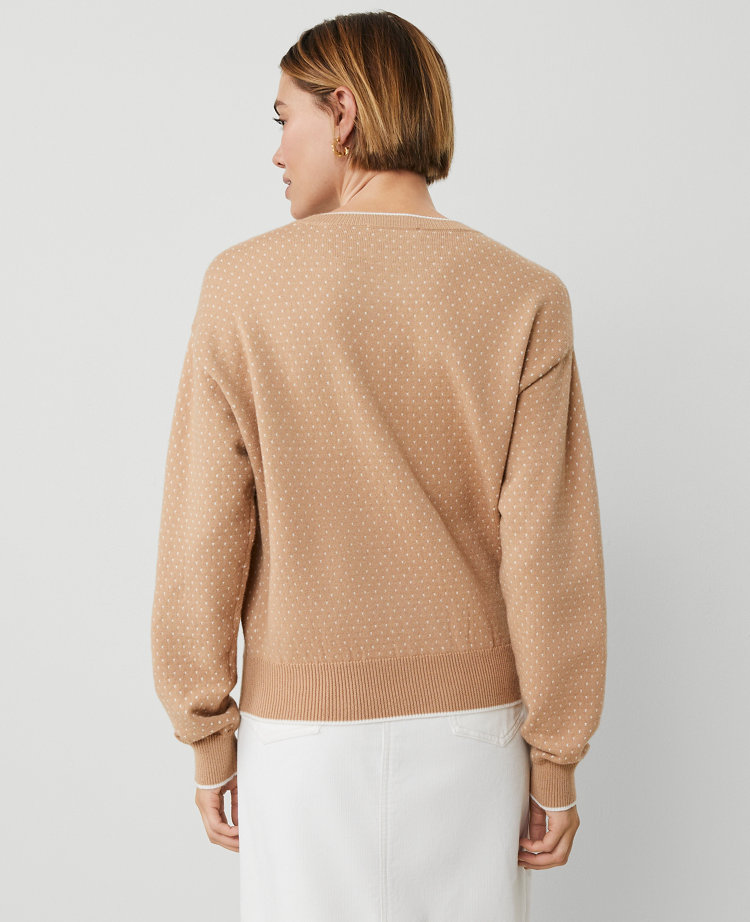 Weekend Collection Jacquard Wedge Sweater