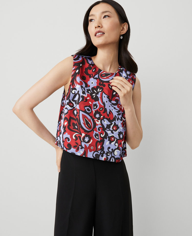 Petite Paisley Tank