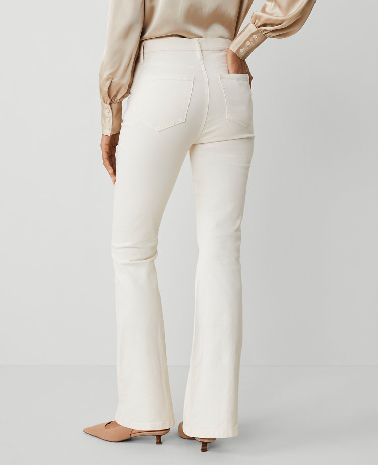 The Petite Tab Pocket Flare Jean