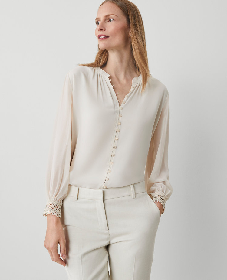 Women s Work Blouses Tops Ann Taylor