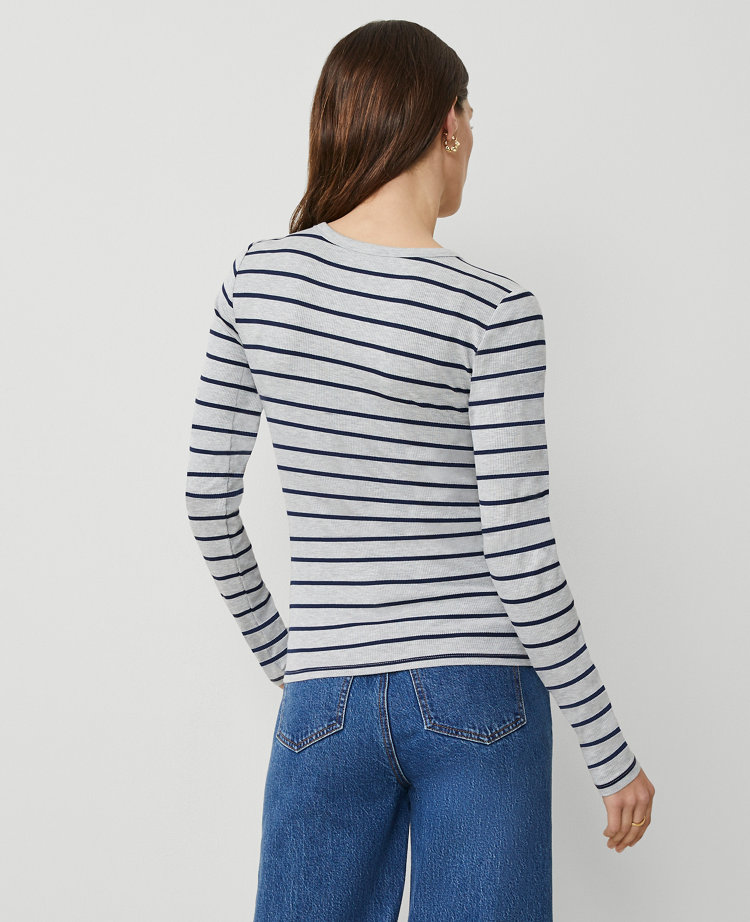 Long Sleeve Crew Neck Top