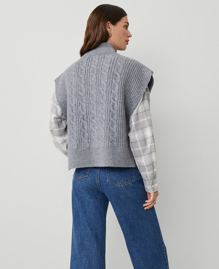 Cable Dickie Sweater Vest