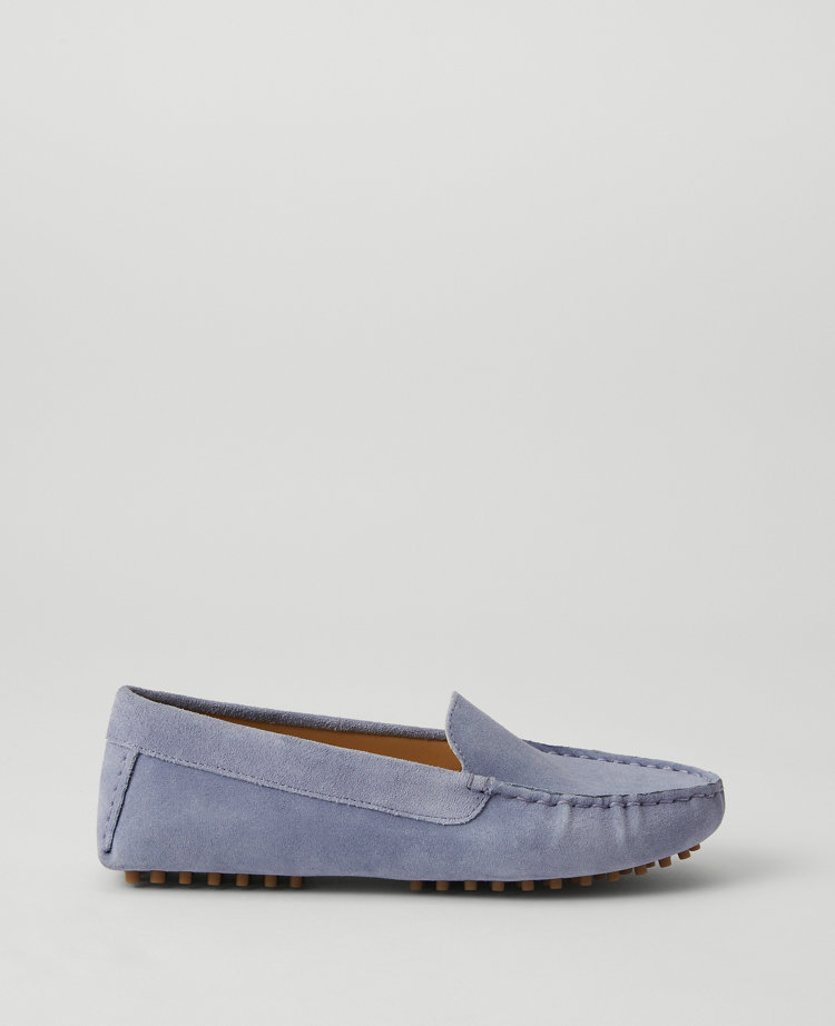 Weekend Collection Suede Driving Moccasins