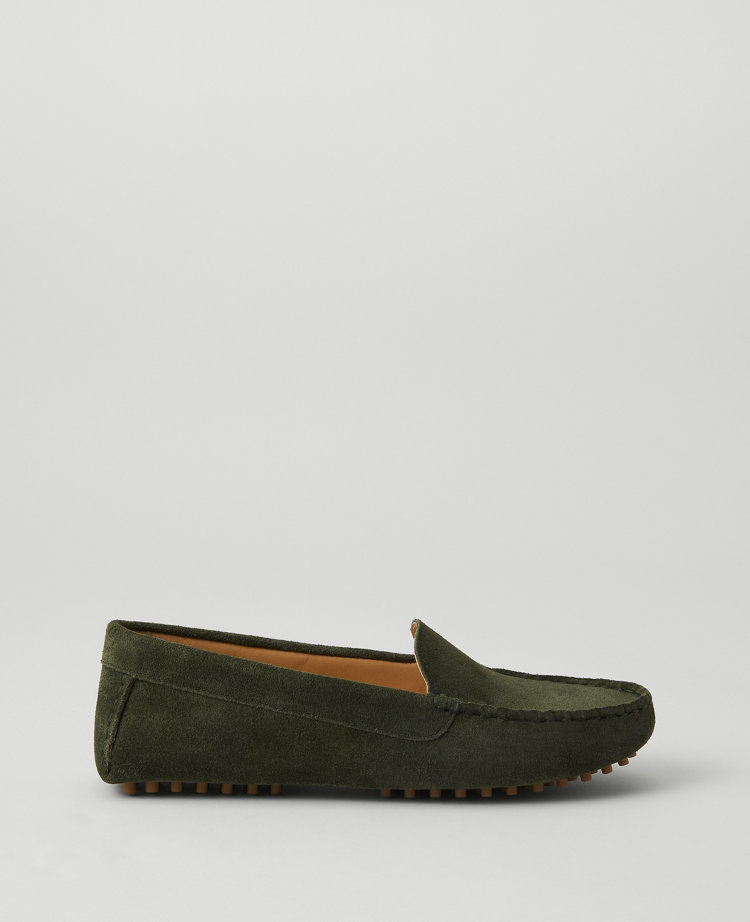 Weekend Collection Suede Driving Moccasins