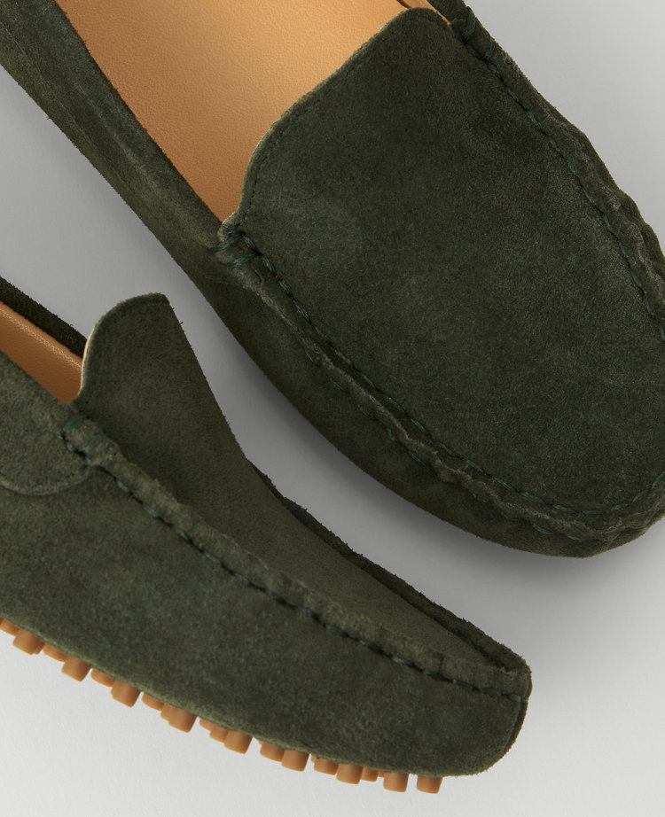 Weekend Collection Suede Driving Moccasins