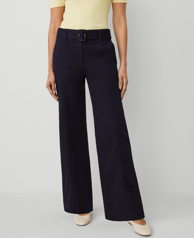 Weekend Collection Belted Utility Pant