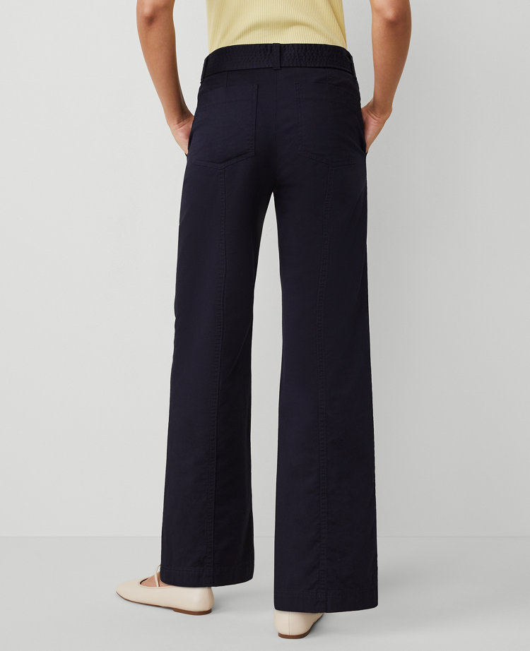 Weekend Collection Belted Utility Pant