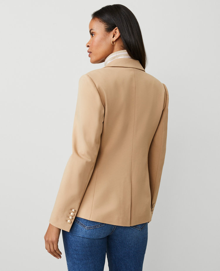 The Petite Hutton Blazer in Ponte