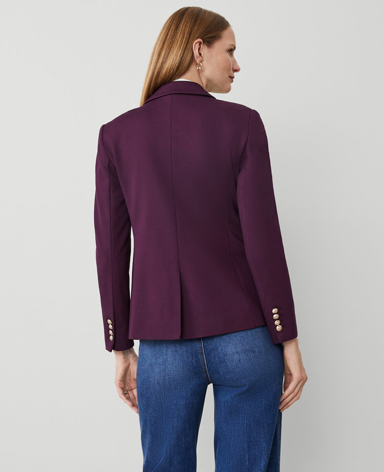 The Petite Hutton Blazer in Ponte